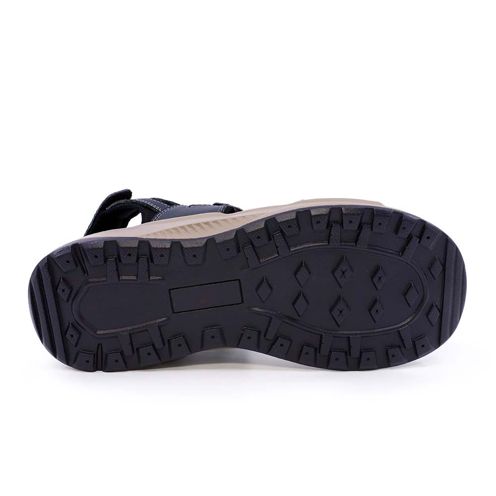 Sandale tip trekking bărbați Thezeus bleumarin  din piele 2349BS24033BL