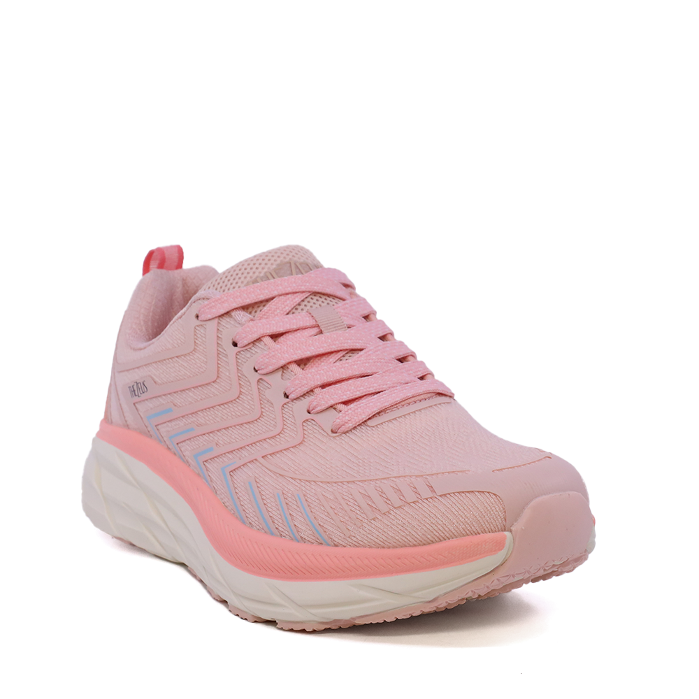 Sneakers ultraușori femei Thezeus roz din textil 3761DPS25621RO - imagine 2