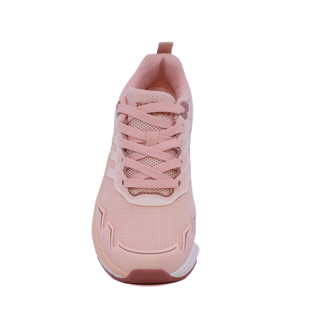 Sneakers ușori femei Thezeus roz din textil 3761DPS25627RO