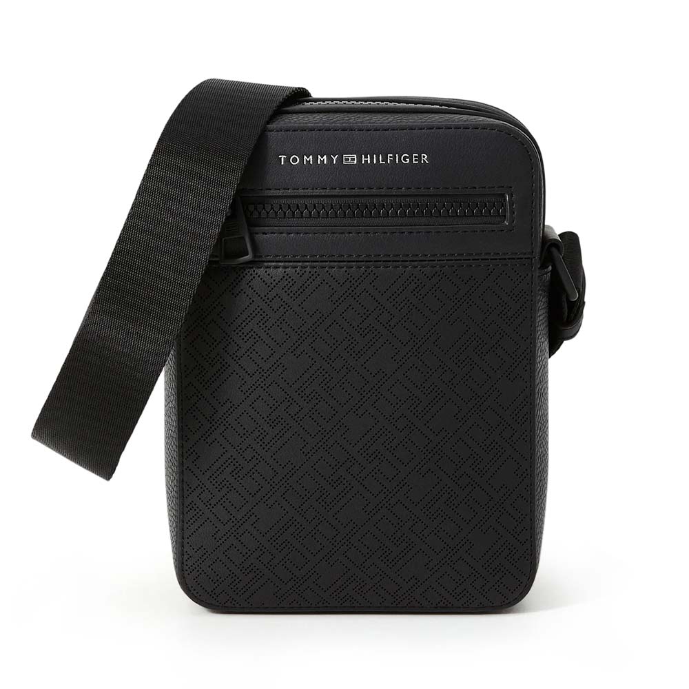 Geantă crossbody bărbați Tommy Hilfiger neagră 3420BGEA3836N