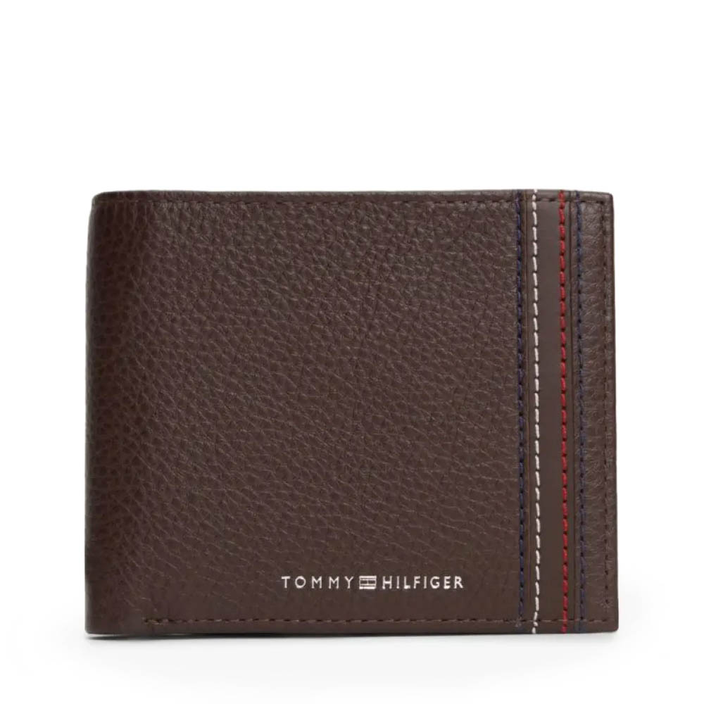 Portmoneu bărbați Tommy Hilfiger maro din piele 3421BPU4233M