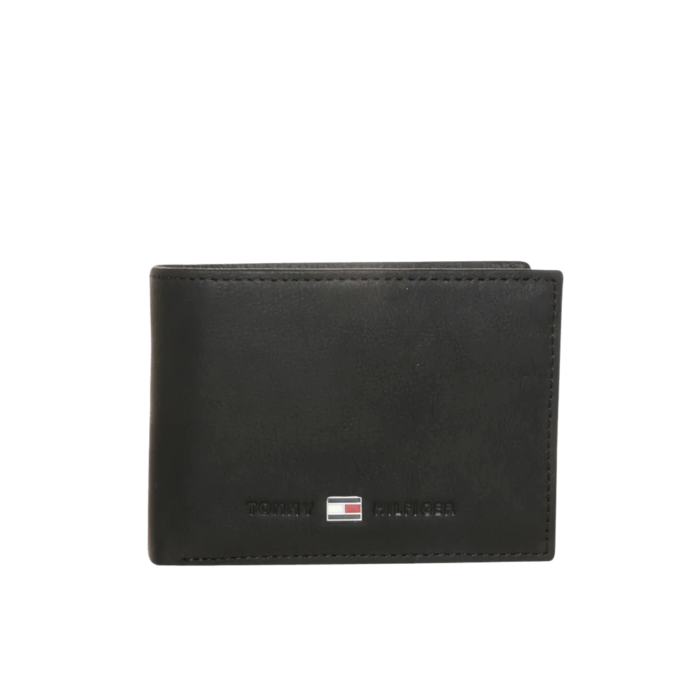 Portmoneu bărbați Tommy Hilfiger negru din piele 3420BPU0660N