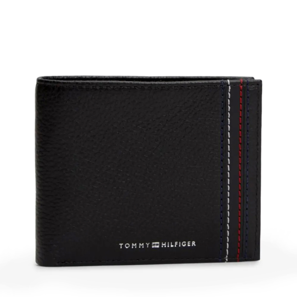 Portmoneu bărbați Tommy Hilfiger negru din piele 3421BPU4233N