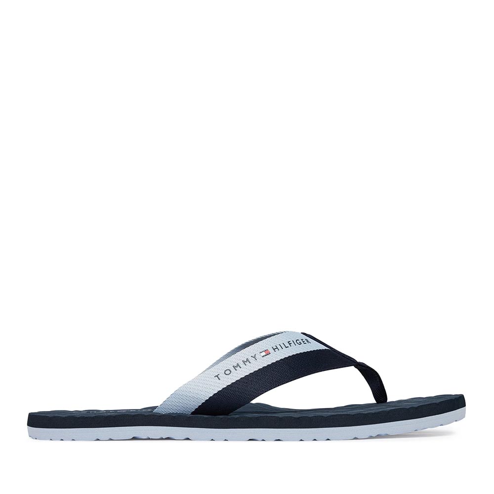 Papuci plajă bărbați Tommy Hilfiger bleumarin 3411BSL5807BL