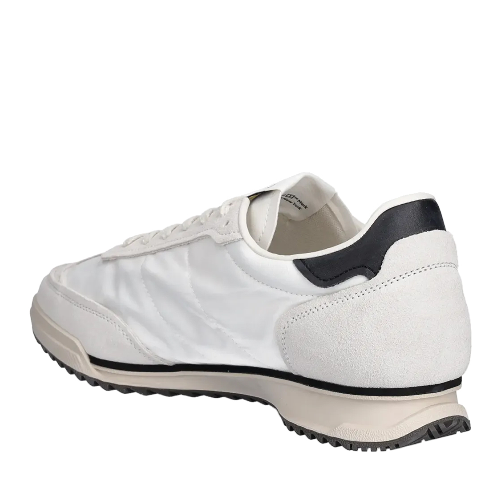 Sneakers bărbați Tommy Jeans albi din piele întoarsă 3419BP1527A