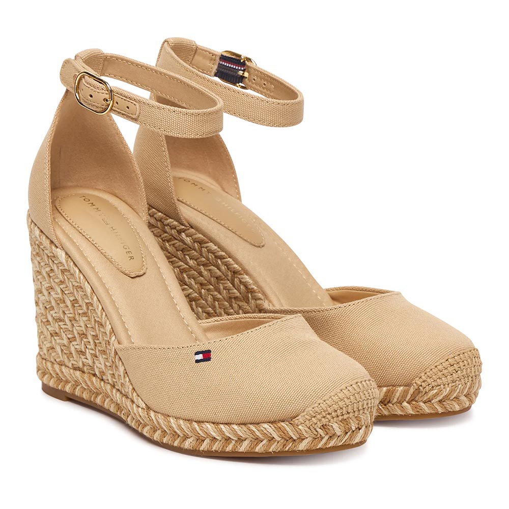 Sandale cu platformă femei Tommy Hilfiger bej 3411DD9225BE - imagine 2