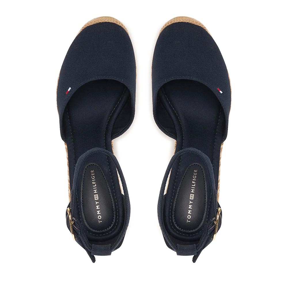 Sandale cu platformă femei Tommy Hilfiger bleumarin 3411DD9225BL