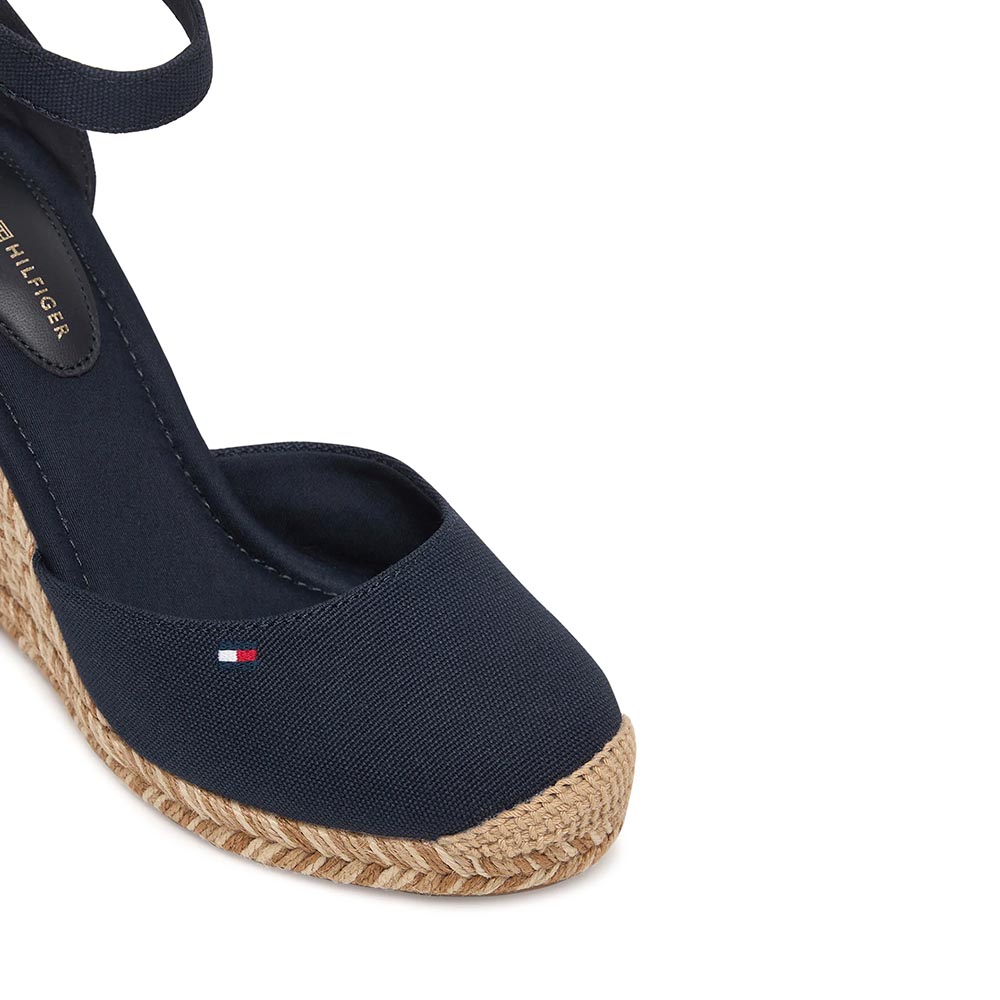 Sandale cu platformă femei Tommy Hilfiger bleumarin 3411DD9225BL