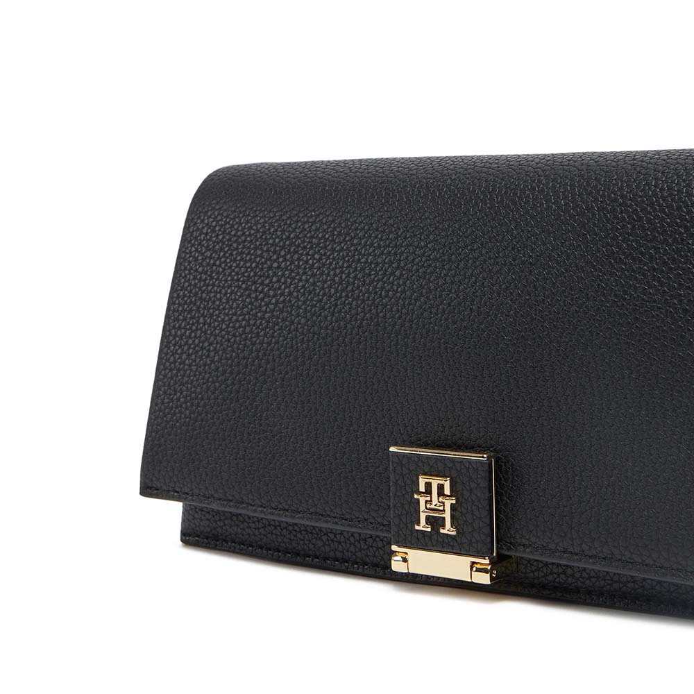 Poșetă crossbody femei Tommy Hilfiger neagră 3421POSS7403N - imagine 2