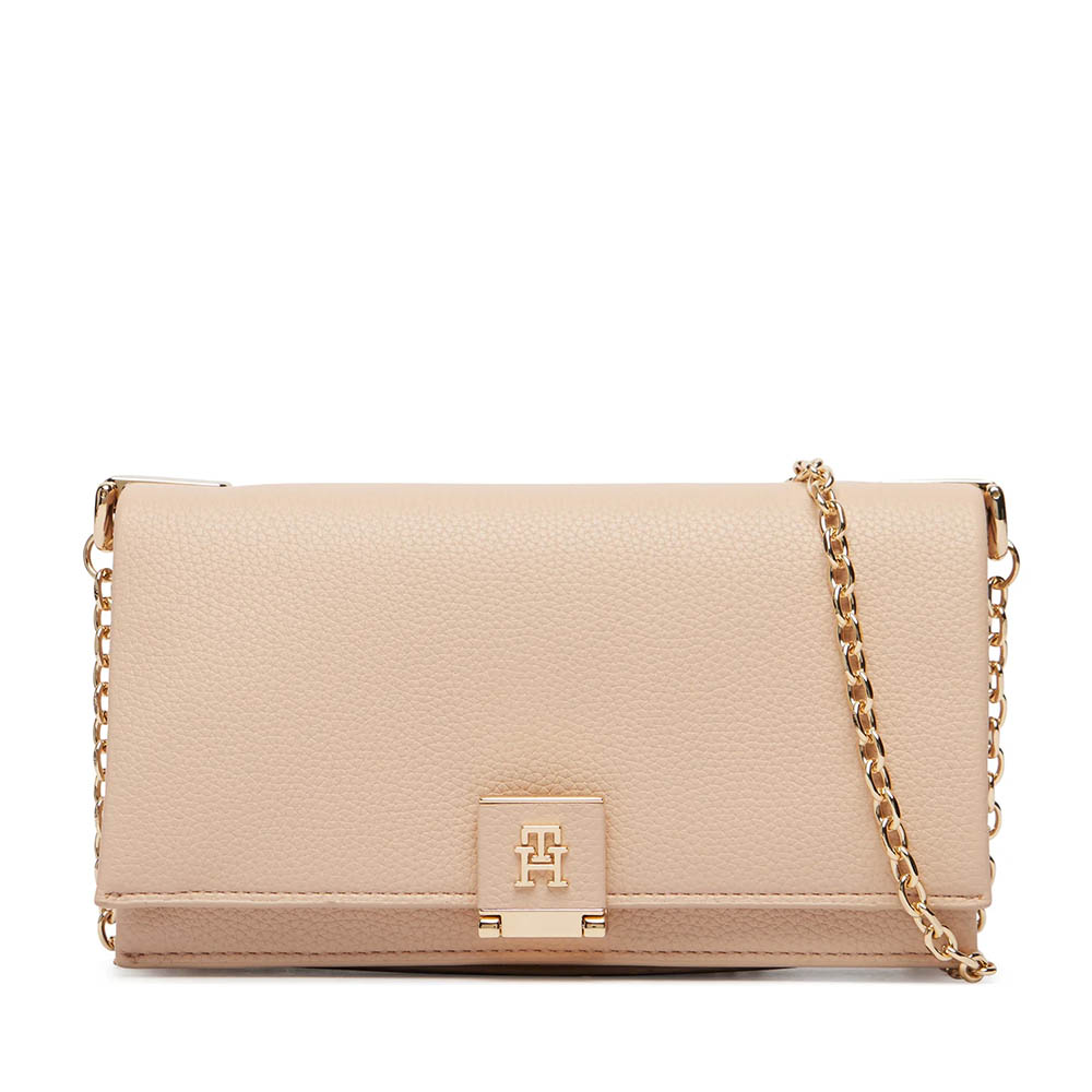Poșetă crossbody femei Tommy Hilfiger nude 3421POSS7403NU