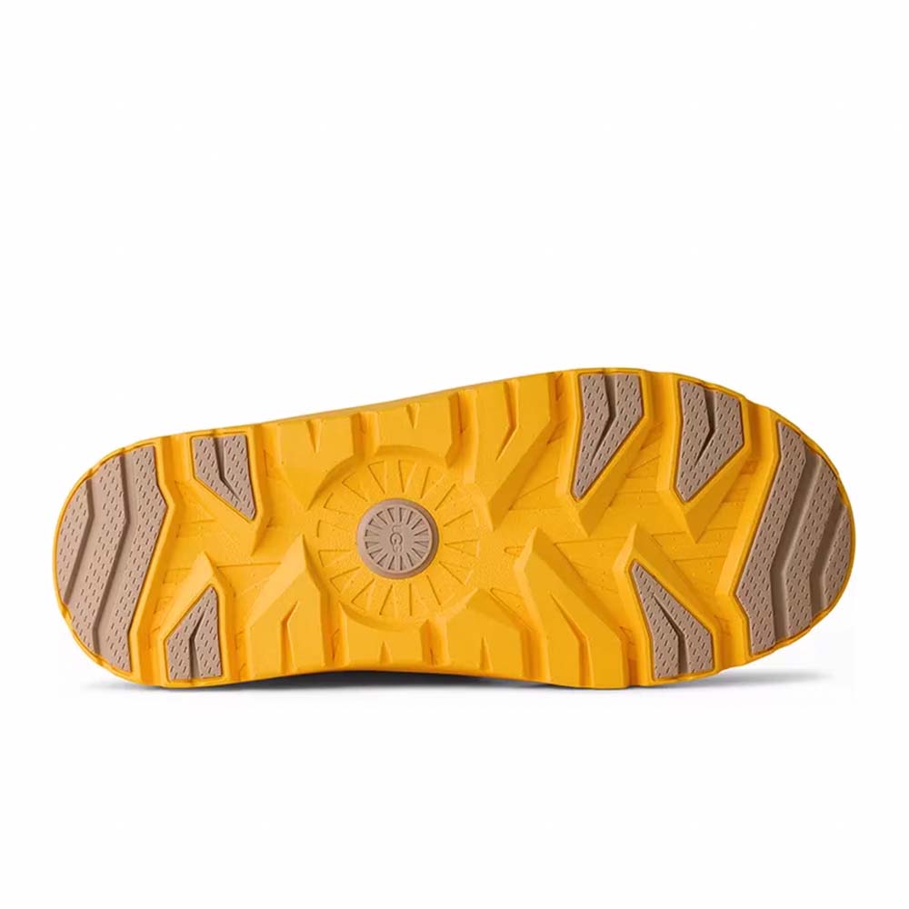 Ghete bărbați UGG Heritage Weather Hybrid bej din piele întoarsă 2390BG1143991VBE