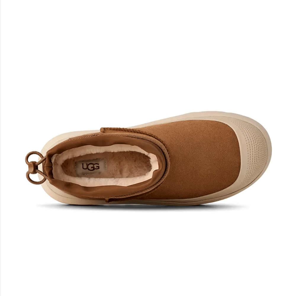 Ghete bărbați UGG Ultra Mini Weather Hybrid, chestnut din piele întoarsă 2390BG1174196VCO