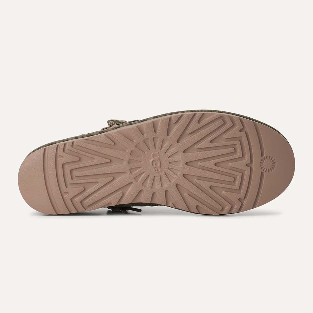 Pantofi bărbați UGG Minimel verzi din piele și textil 2392BP1177035VV