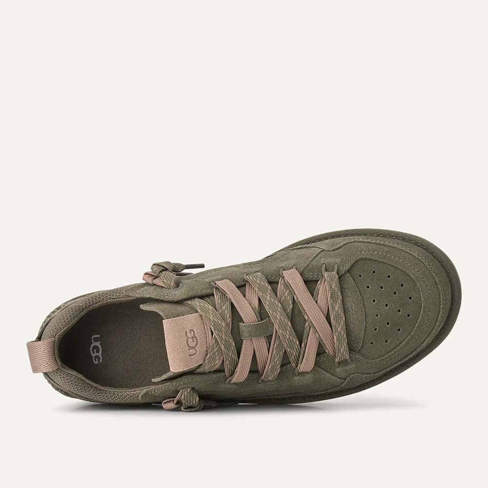 Pantofi bărbați UGG Minimel verzi din piele și textil 2392BP1177035VV