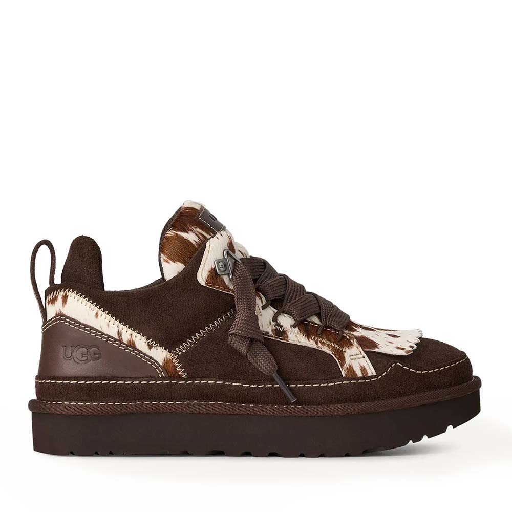 Ghete femei UGG Lowmel Western burnt cedar din piele 2392DG1180311VM