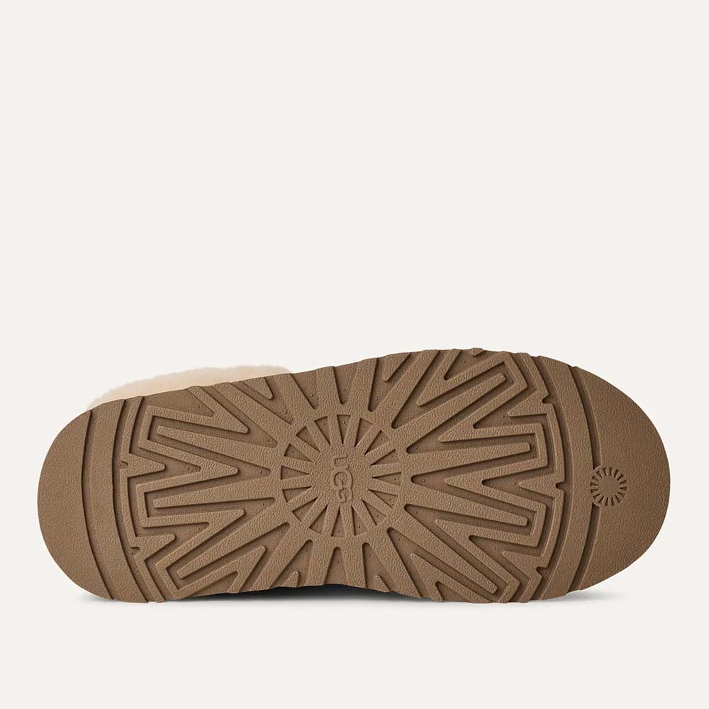 Ghete femei UGG Tazzelle chestnut din piele întoarsă 2390DG1171393VCO