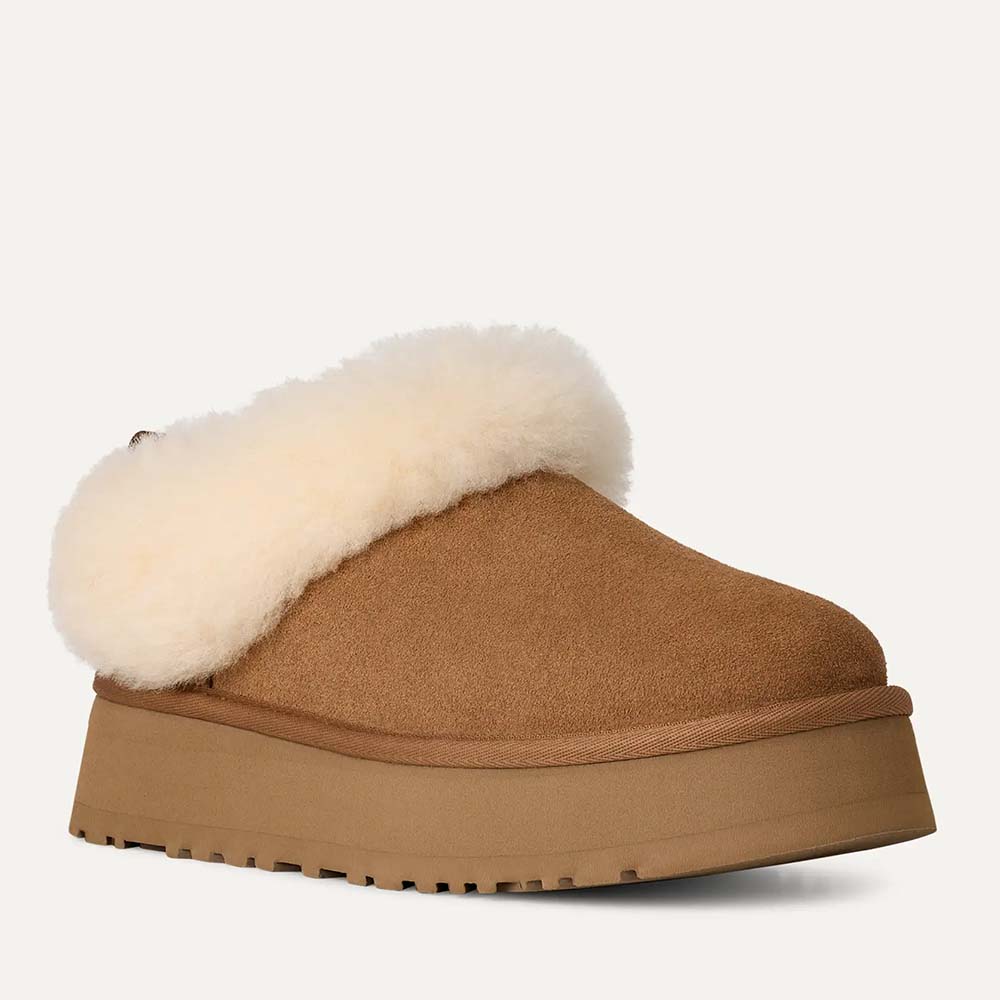 Ghete femei UGG Tazzelle chestnut din piele întoarsă 2390DG1171393VCO - 1 | YEO
