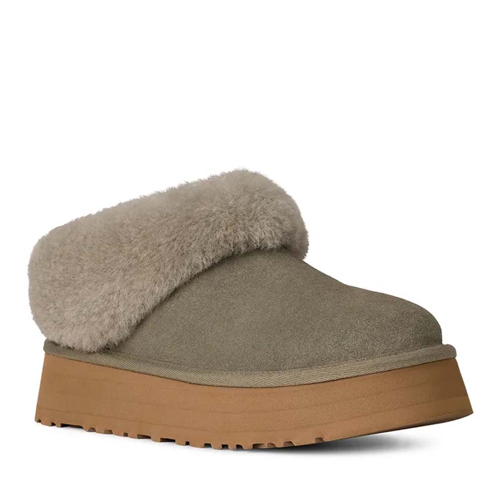 Ghete femei UGG Tazzelle moss green din piele întoarsă 2390DG1171393VV - 1 | YEO