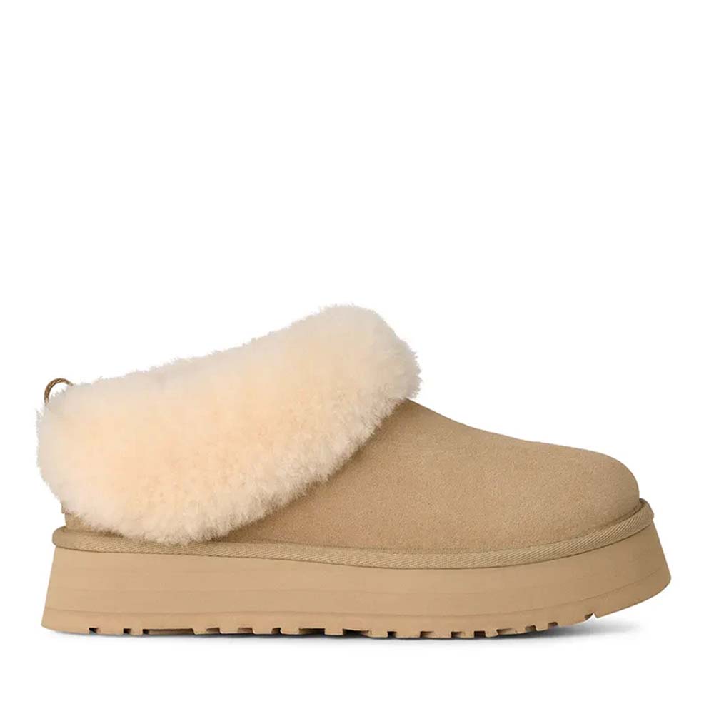 Ghete femei UGG Tazzelle mustard seed din piele întoarsă 2390DG1171393VBE