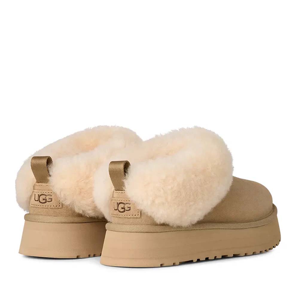 Ghete femei UGG Tazzelle mustard seed din piele întoarsă 2390DG1171393VBE