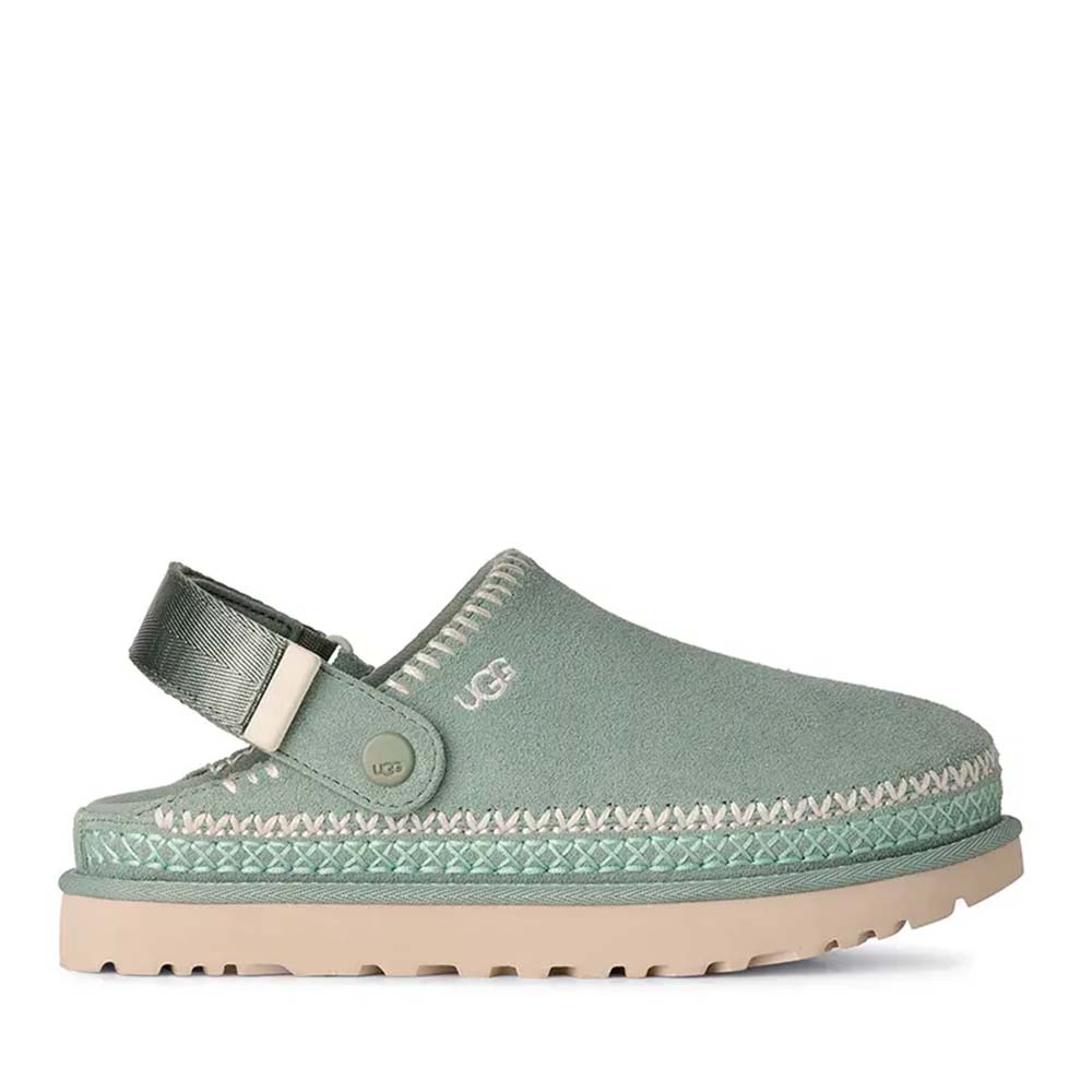 Saboți femei UGG Goldenstar Meadow Accent Clog artichoke 2391DST1177270VV