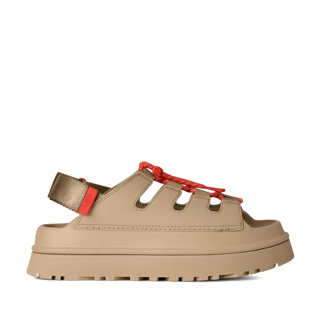 Sandale cu platformă femei UGG GoldenGlow Toggle mustard seed 2391DS1179370BE