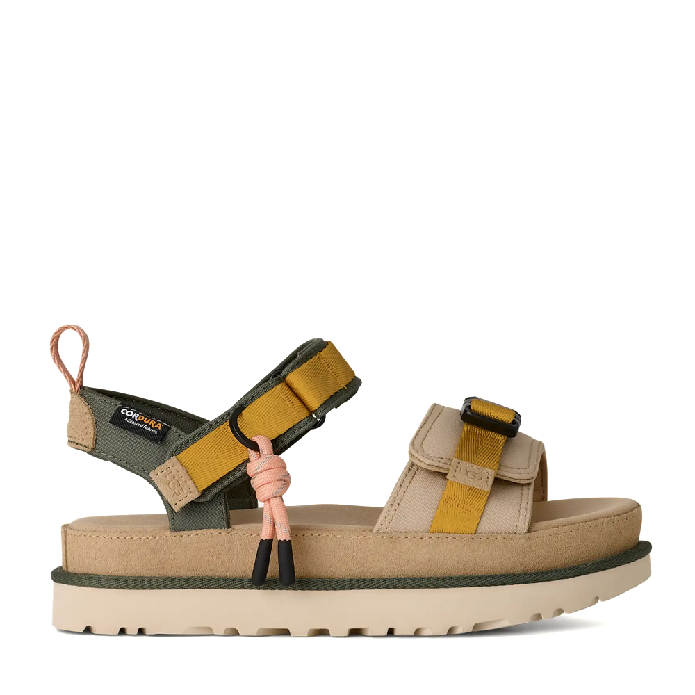 Sandale cu platforma femei UGG Goldenstar Wildwood sand castle 2391DS1180070BE