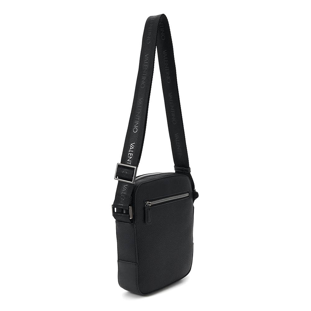 Geantă crossbody  bărbați Valentino Efeo neagră cu logo 1981bgeavbs7o920n