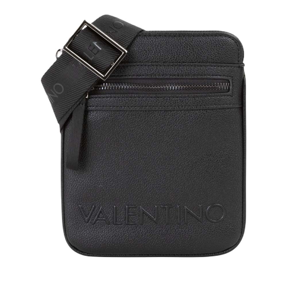 Geantă crossbody bărbați Valentino Elite neagră cu logo 1982BGEAVBSA8R06N