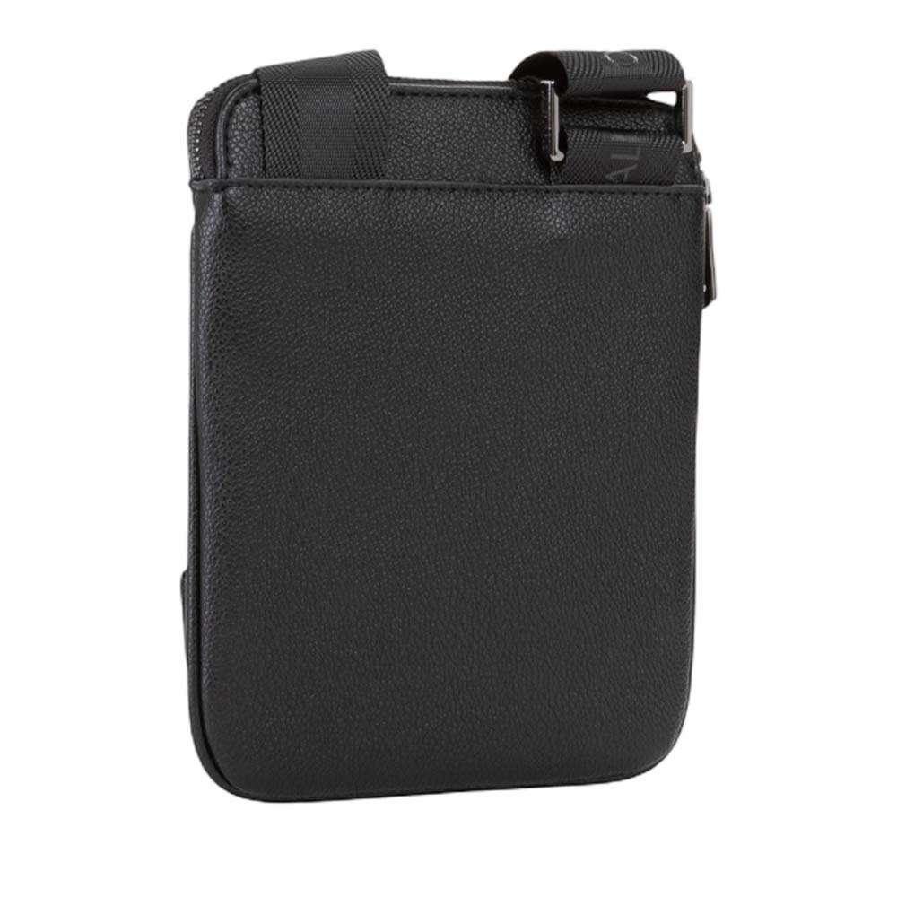Geantă crossbody  bărbați Valentino Elite neagră cu logo 1982BGEAVBSA8R06N — imaginea 2
