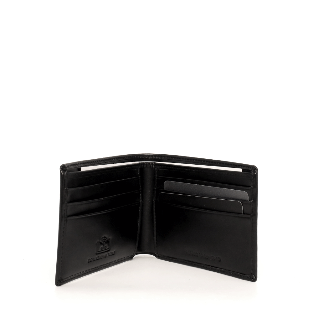 Portmoneu bărbați Valentino Courage negru din piele cu RFID 1981BPUVPP9LY68N - imagine 2