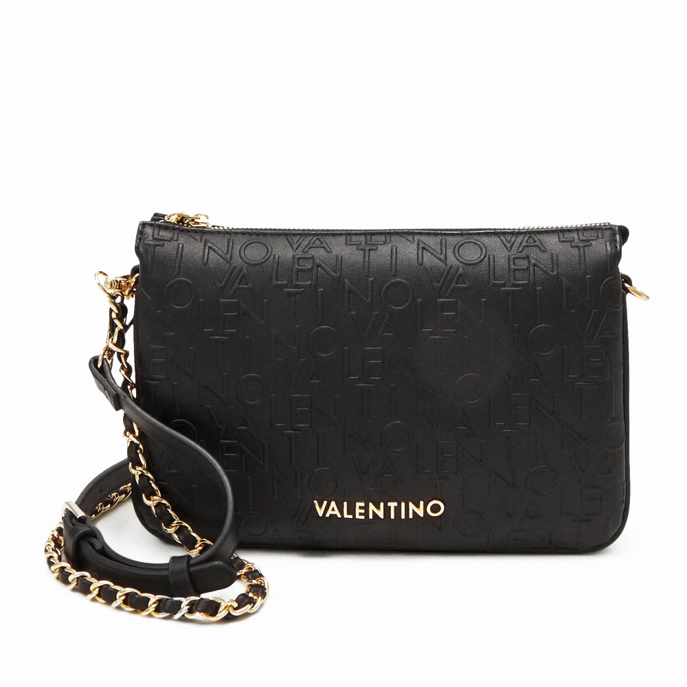 ショルダーバッグ・ポシェット VALENTINO Woman Crossbody bags Black 6W2B0R01MIC 0NO VALENTINO GARAVANI Black Leather Rockstud Crossbody Bag
