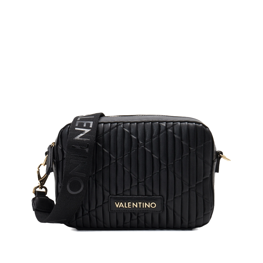 Valentino Valentino Clapham Pink Synthetic Quilted Look Crossbody