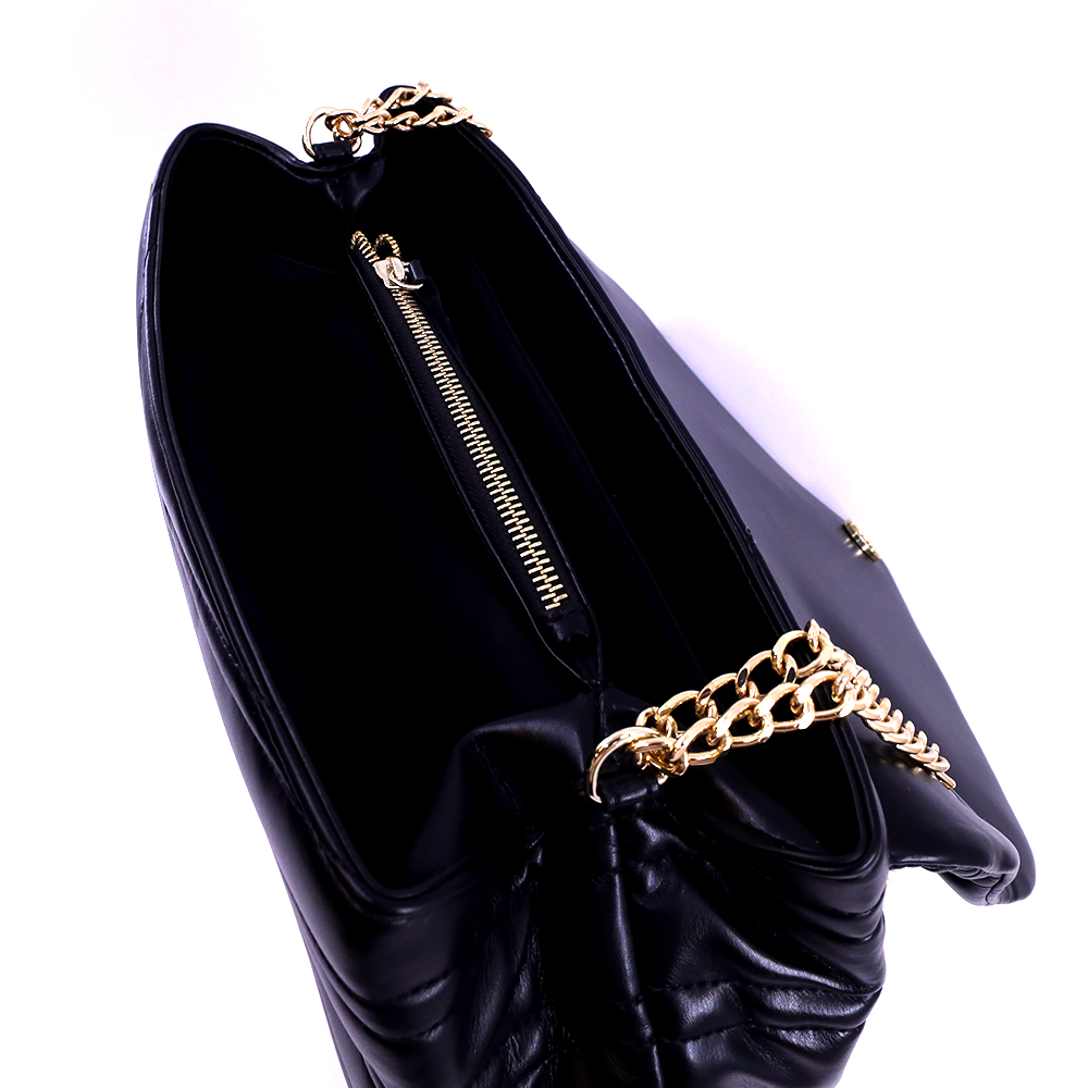 Valentino Privilege Black Women's Satchel Purse 1959poss8dn09n