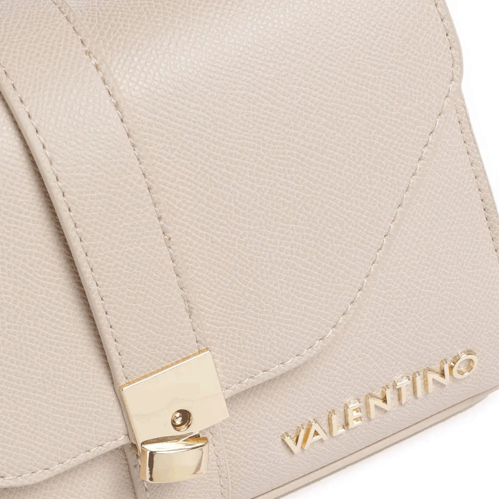 Valentino Sobo nude women's mini satchel purse with logo 1959POSS8ZS39NU