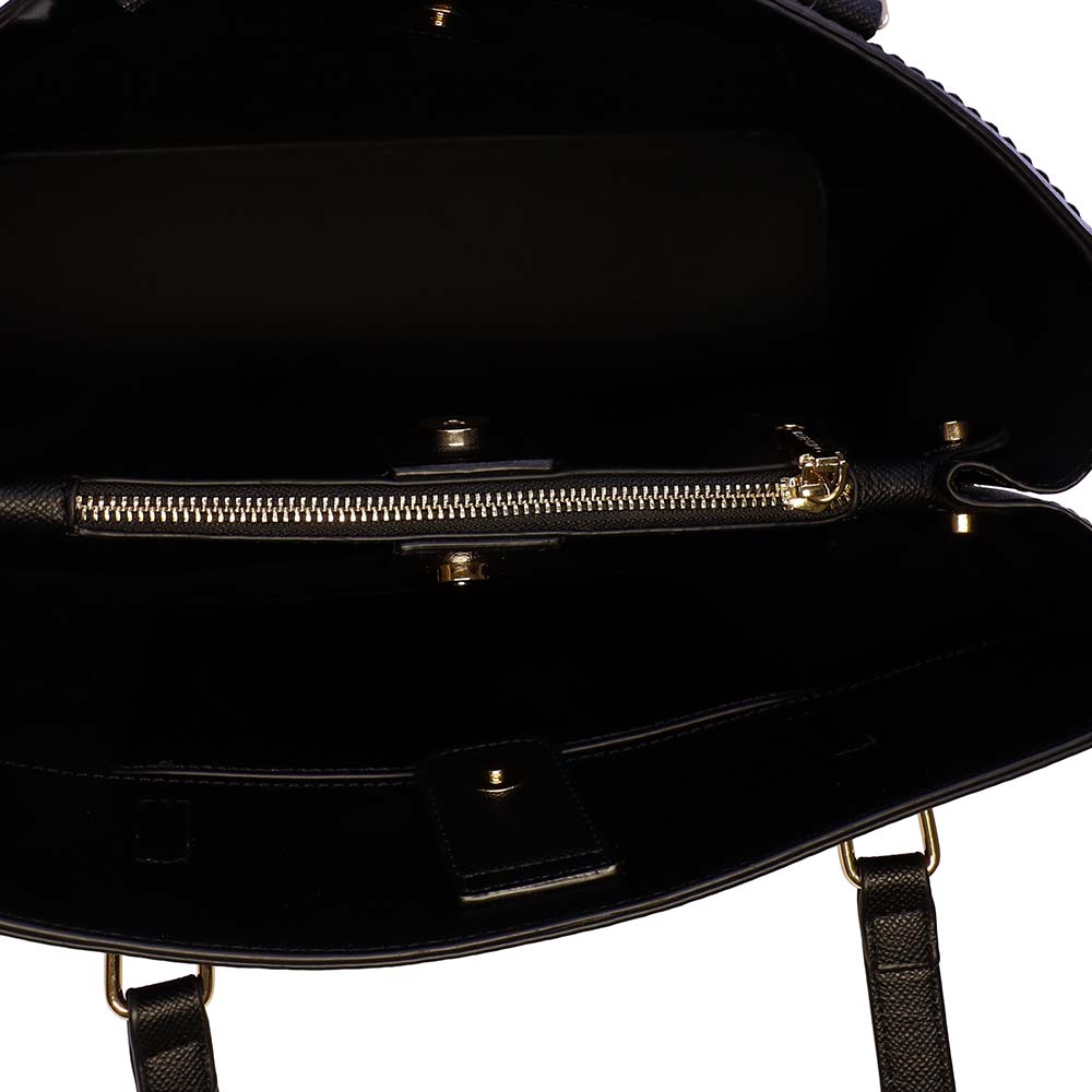 Poșetă shopper femei Valentino Super neagră 1952POSSVBSA9701N