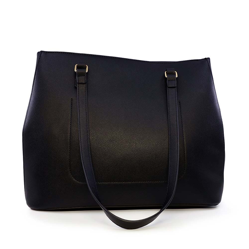 Poșetă shopper femei Valentino Super neagră 1952POSSVBSA9701N — imaginea 2